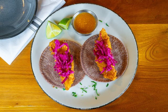 FISH TACOS.