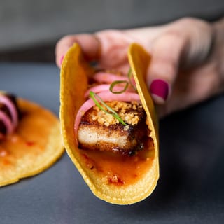 PORK BELLY TACOS